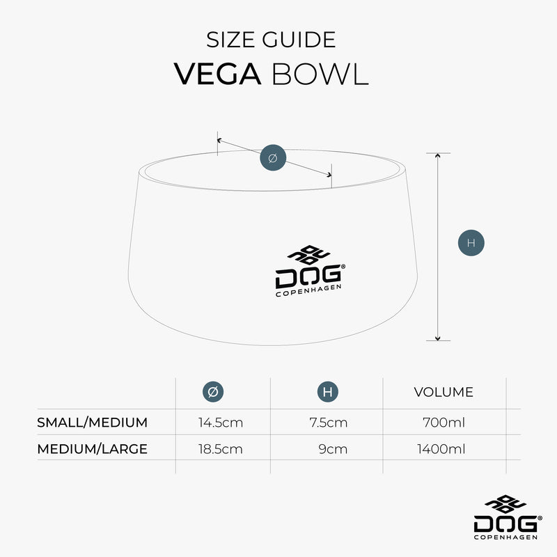 Dog Copenhagen Vega Food/Water Bowls