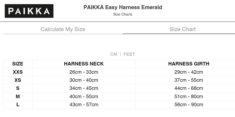Paikka Easy Harness