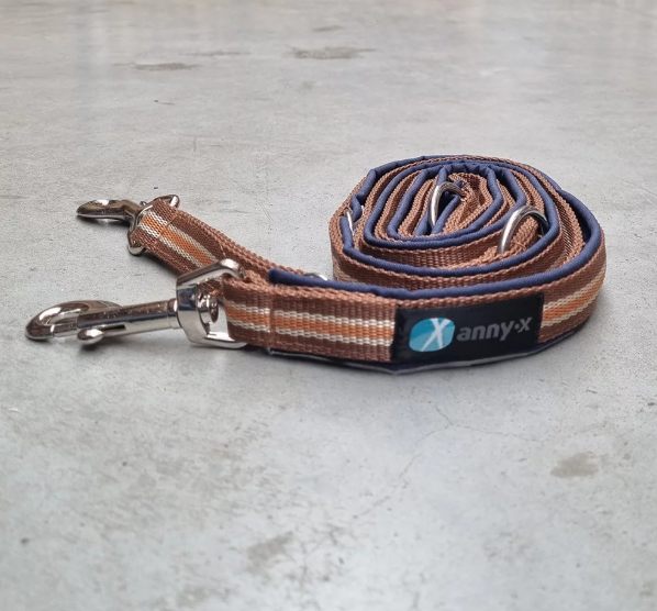 anny.x Classic Bolt Fun leash HALF PADDED - 3m, dbl-ended